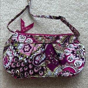 Vera Bradley Very Berry Paisley Frannie Crossbody Bag